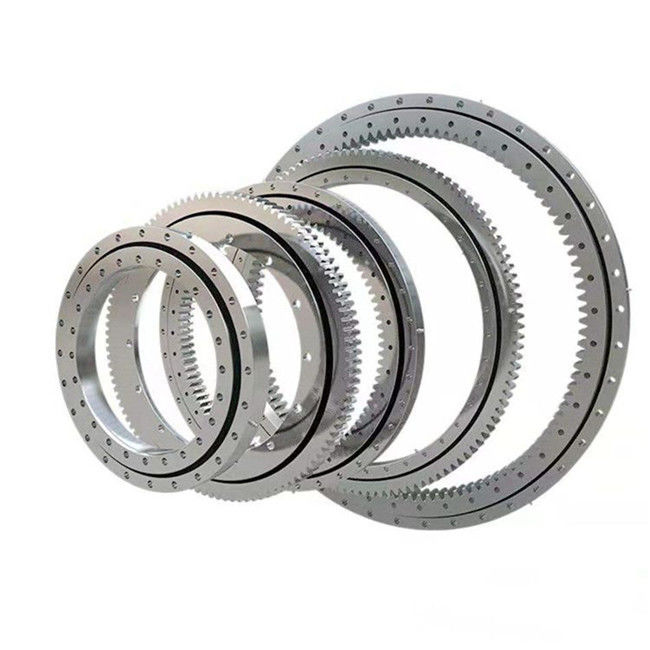 Excavator Slewing Ring Bearing Gear Light Thin Section Slewing Bearing Roller Bearing