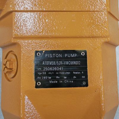 Bơm quạt thủy lực máy đào Bơm piston A10FM58/52R Phù hợp với Model máy đào CAT374/CAT385C